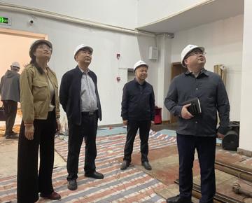 校党委常委、副校长代冀阳带队开展“五一”节前安全检查