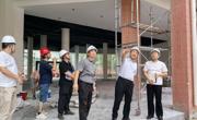 党委常委、副校长代冀阳深入暑期修缮工程现场检查指导工作